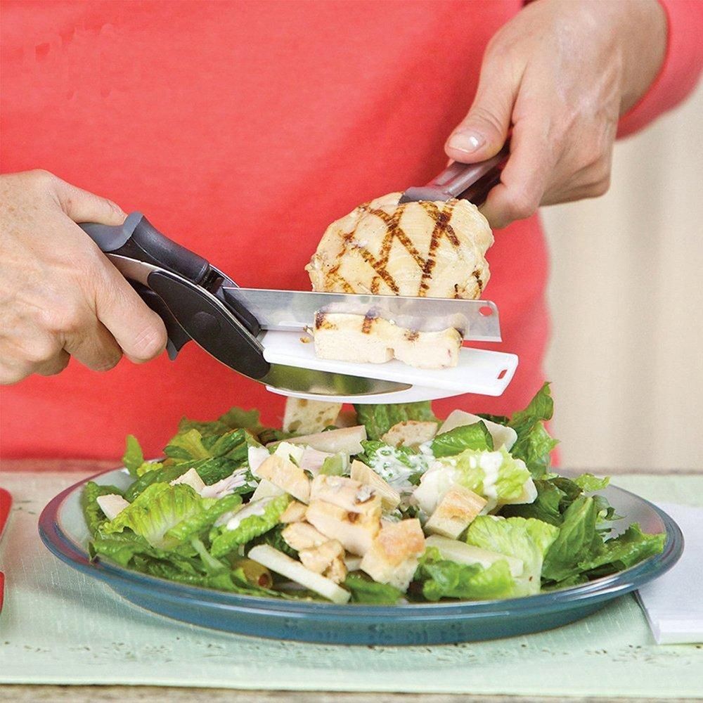 SliceSmart Pro - Your 2-in-1 Clever Cutter & Mini Cutting Board