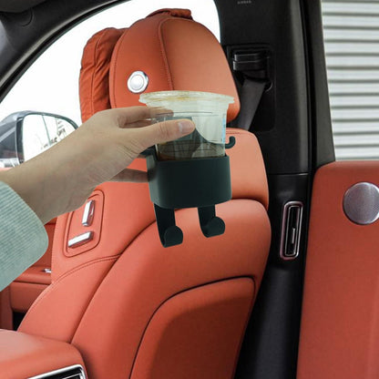 Backseat Storage Cup & Mobile Holder with Hooks (Pack of 1)