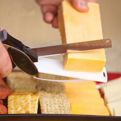 SliceSmart Pro - Your 2-in-1 Clever Cutter & Mini Cutting Board